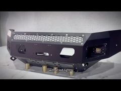 Cocok untuk Isuzu D-MAX Steel Bull Bar Cocok untuk Bumper Depan Nissan Navara dengan Bagian Truk Dua Lampu Led