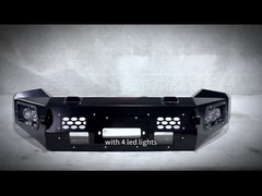 untuk Hilux Steel Bull Bar untuk Ranger Depan Bumper untuk Dmax Front Bar dengan Dua Lampu Led