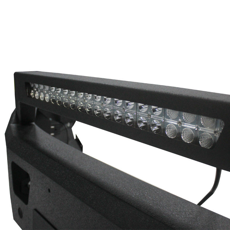 OEM Manufacturer Wholesale Black Textured Steel Front Bumper For Vigo NP300 Revo Bumper 4X4 Parts