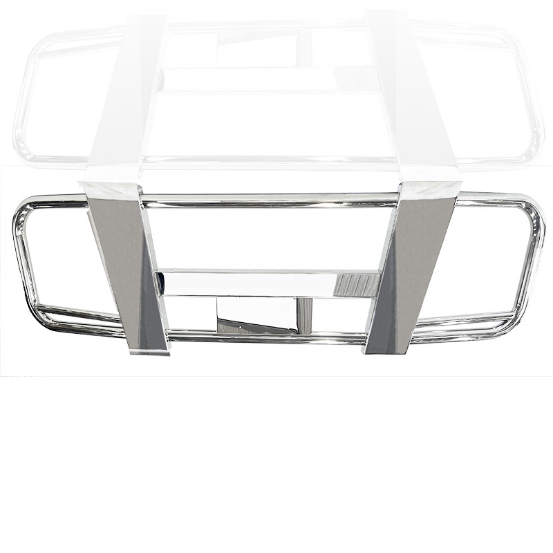 Excellent Heavy Duty 12 Lbs Sliver Truck Deer Guard Easy To Bolt On