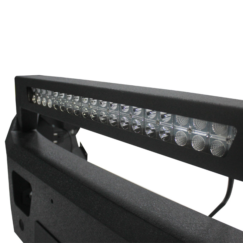 OEM Manufacturer Wholesale Black Textured Steel Front Bumper For Vigo NP300 Revo Bumper 4X4 Parts