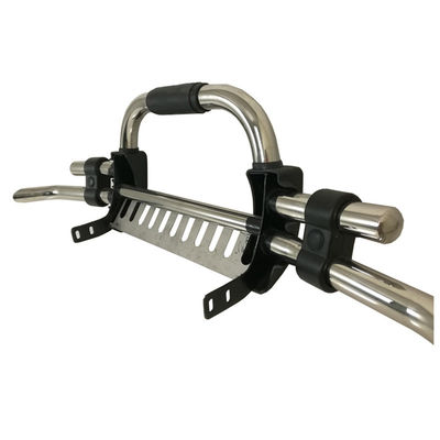 Pasokan Pabrik 4x4 Sport 201 Stainless Steel Bull Bar Powder Coating Truck Nudge Bar Untuk Toyota Hilux Revo 2015-2017