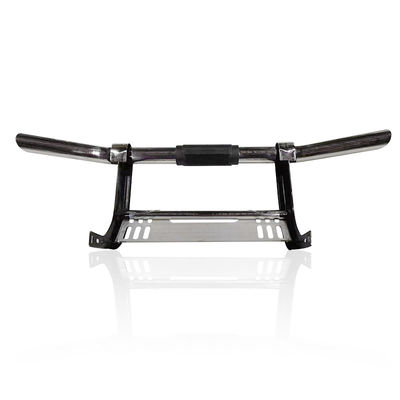 Bumper Depan Mobil Stainless Steel Baru Mudah dengan Lampu LED untuk Toyota Hilux Vigo Revo Rocco Nissan NP300 Navara Isuzu Mitsubishi Volkswagen Ford F150 Raptor Ranger