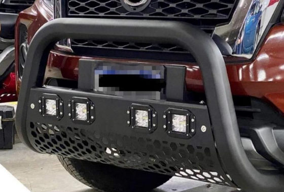 Pasokan Pabrik Steel Power Coating Pickup Dengan LED Truck Bull Bar Untuk Nissan Navara Pick Up