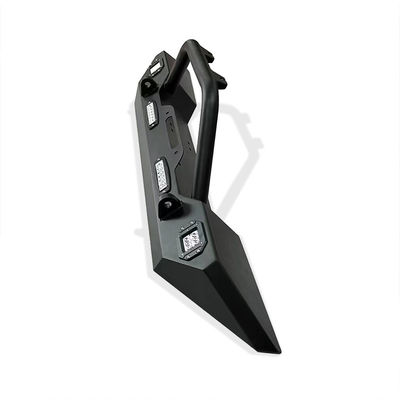 LED Truck Bull Bar Black Powder Coat Finish 12V Steel Mounting dengan fitur lampu terintegrasi