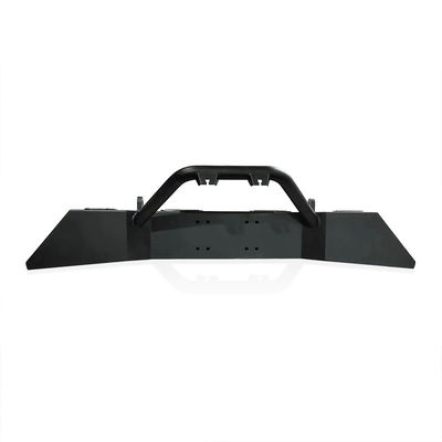 LED Truck Bull Bar Black Powder Coat Finish 12V Steel Mounting dengan fitur lampu terintegrasi