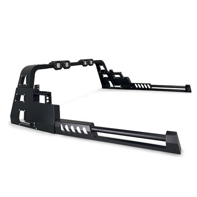 Powder Coated Truck Roll Bar With Acrylic Finish Tubular Design Untuk Hilux Revo