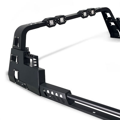 Powder Coated Truck Roll Bar With Acrylic Finish Tubular Design Untuk Hilux Revo