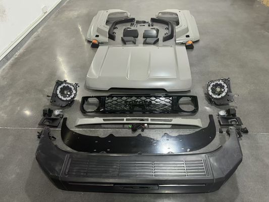 Toyota Car Front Grill Untuk LC 76 2008-2023 Dirubah ke 2024 Sekitar