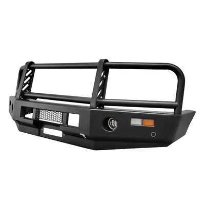 Off Road 4x4 Aksesoris Baja Hitam Front Bumper Bull Bar Dengan Lampu LED Untuk Tangki 400