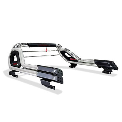 Powder Coated HILUX Truck Roll Bar Untuk Hammer Gantry Dengan Tutup Atas