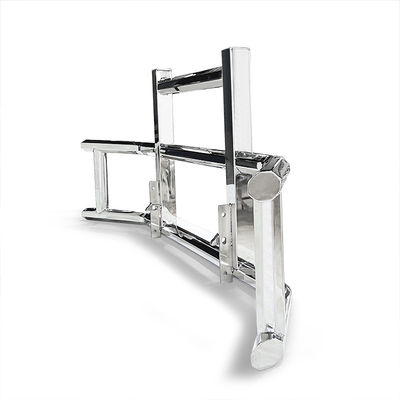 Stainless Steel Semi Truck Deer Guard Bagian Depan Atau Belakang