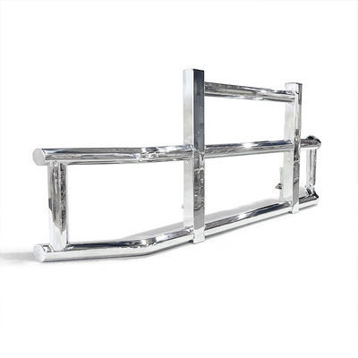 Stainless Steel Semi Truck Deer Guard Bagian Depan Atau Belakang