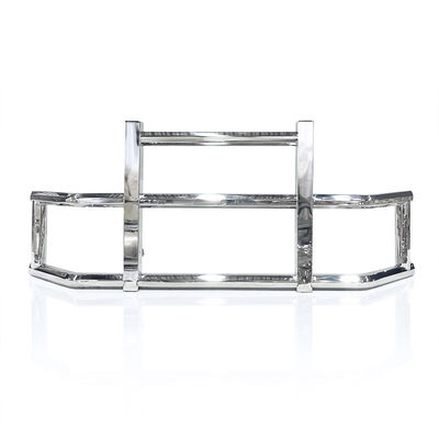 Stainless Steel Semi Truck Deer Guard Bagian Depan Atau Belakang