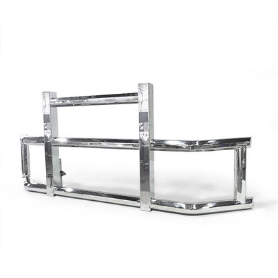 Stainless Steel Semi Truck Deer Guard Bagian Depan Atau Belakang