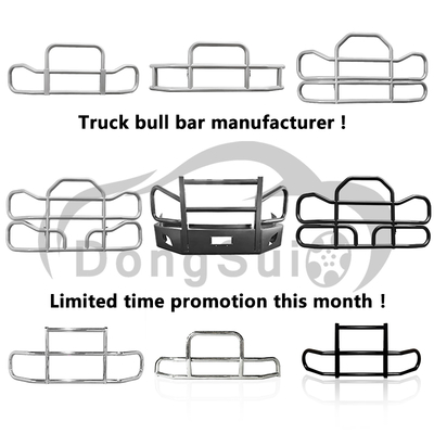 Pabrik Dongsui Kualitas Tinggi Pelindung Rusa Bumper Truk Semi Untuk Freightliner Cascadia Volvo International Prostar Kenworth Peterbilt Mack Pinnacle