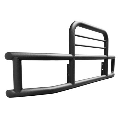 Suku Cadang Bodi Truk Berat Baja Hitam Bumper Depan Pelindung Rusa untuk Cascadia For Volvo Kenworth Peterbilt