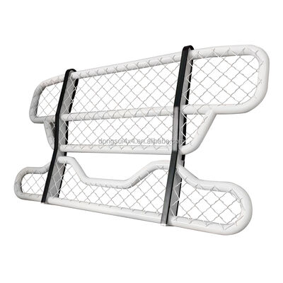 304 stainless steel dua lapisan tabung bulat depan bumper Deer Guard dengan dimensi yang dapat disesuaikan untuk truk For Volvo