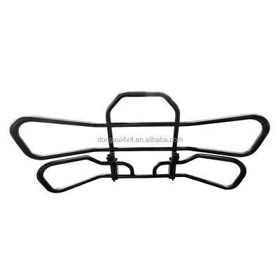 304 stainless steel tiga lapisan bulat tabung depan bumper Deer Guard dengan dimensi yang dapat disesuaikan