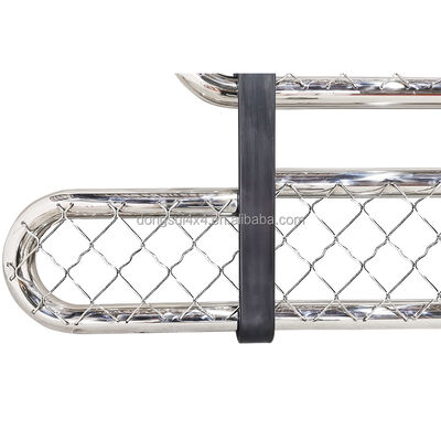 Penjaga rusa truk bergaya Eropa 304 stainless steel dengan pemasangan mudah untuk Scania For Volvo Benz Man