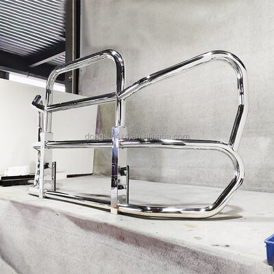 304 Stainless Steel Truck Deer Guard dengan Mudah Instalasi dan Universal Fit untuk Semi Trucks