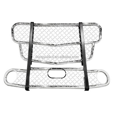 Penjaga rusa truk bergaya Eropa 304 stainless steel dengan pemasangan mudah untuk Scania Volvo Man Benz