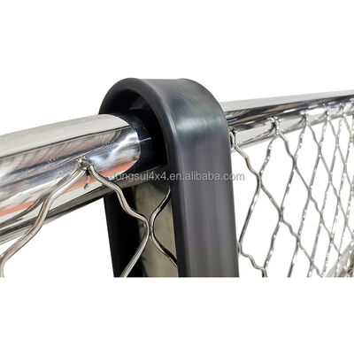 Penjaga rusa truk bergaya Eropa 304 stainless steel dengan pemasangan mudah untuk Scania Volvo Man Benz