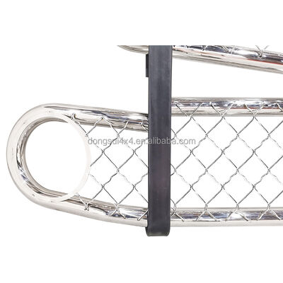 Penjaga rusa truk bergaya Eropa 304 stainless steel dengan pemasangan mudah untuk Scania For Volvo Man Benz