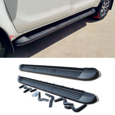 Produsen OEM Grosir 4x4 Aluminium Side Step Running Board Untuk Toyota Hilux Revo Dengan Kurung
