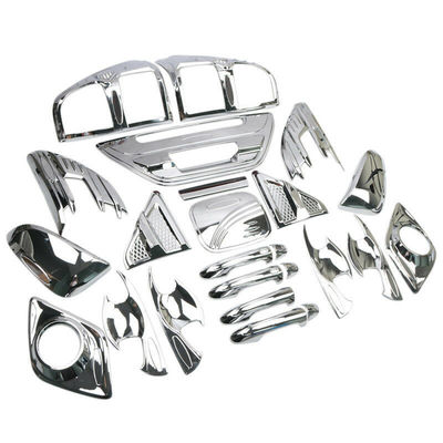 Kit Chrome Plastik Mobil Ramah Lingkungan Sliver Dan Warna Hitam Untuk Hilux Revo 2015+