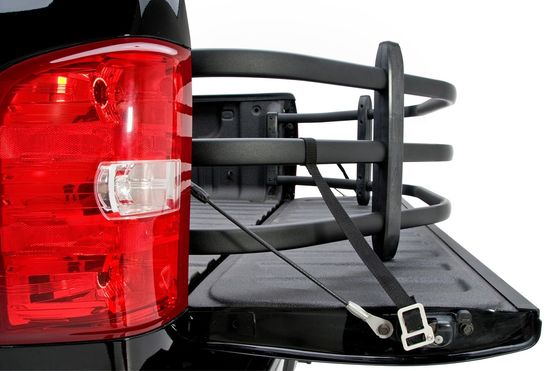 Aluminium Black Silver Truck Bed Extender 0.1 Volume CBM untuk Pickup Kecil