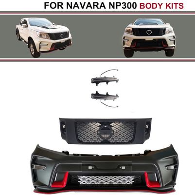 Kit Pelindung Bumper Depan Plastik ABS Untuk Navara NP300 Upgrade Ke NISMO Body Kit