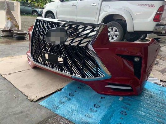 Body Kit Mobil Hitam Untuk Toyota Hilux Revo Ubah Ke Lexus