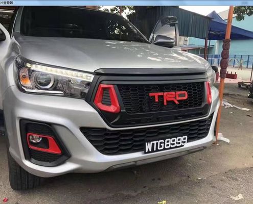 100% Teruji Body Kit Mobil Hitam DO-BP-R04 Untuk Toyota Hilux Revo