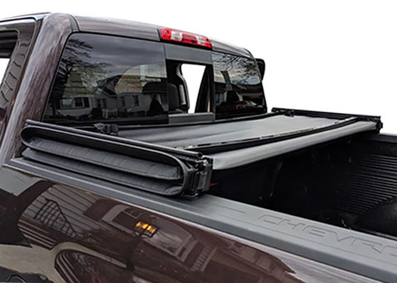 Produsen OEM Grosir 4X4 Aksesoris Mobil Soft Tonneau Bed Cover Untuk Ford Ranger F150 Tundra Tacoma