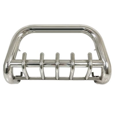 Aksesoris Mobil Nudge Bar Truck Bull Bar Sliver / Hitam Untuk Toyota Hilux Vigo