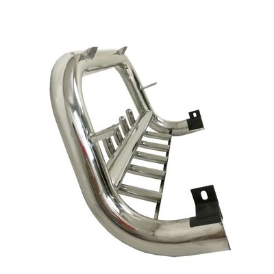 Aksesoris Mobil Nudge Bar Truck Bull Bar Sliver / Hitam Untuk Toyota Hilux Vigo