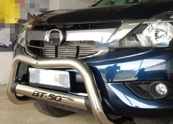 Kekuatan Tinggi SS Truck Bull Bar Nudge Bar Untuk Ford Ranger / Mazda BT50