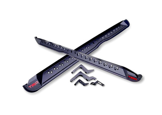 Premium Steel Black Side Step Running Board Untuk Pickup Toyota Hilux Revo