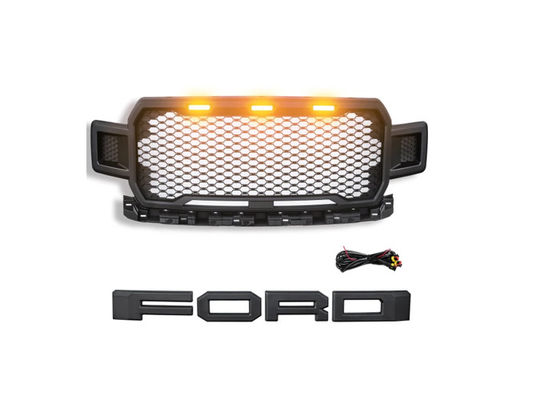 4x4 Ford F150 2018 Car Front Grill dengan Lampu