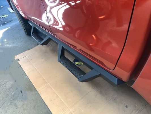 Produsen OEM Grosir Papan Lari Kustom Logam, Bar Langkah Truk Untuk Hilux LC NP300 Isuzu Triton
