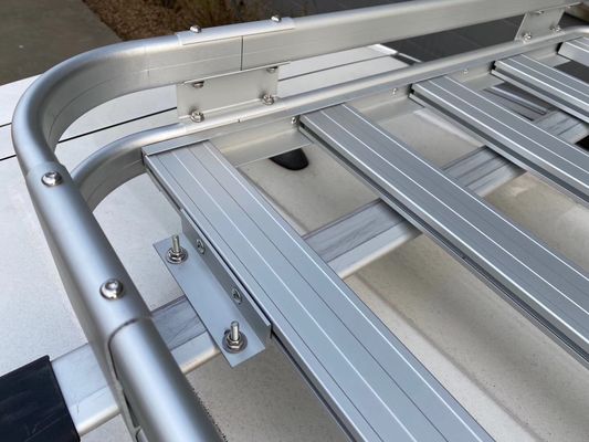 Pembawa Top Mobil Aluminium Kekuatan Tinggi, Rak Atap Koper Untuk Hilux Dmax NP300