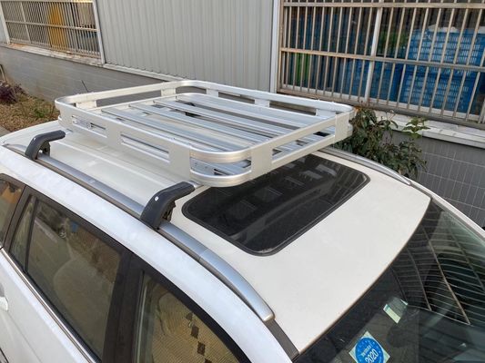 Pembawa Top Mobil Aluminium Kekuatan Tinggi, Rak Atap Koper Untuk Hilux Dmax NP300
