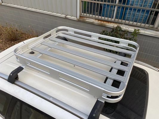 Pembawa Top Mobil Aluminium Kekuatan Tinggi, Rak Atap Koper Untuk Hilux Dmax NP300