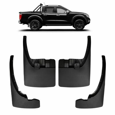Aksesoris Mobil OEM TPE / PP Truk Mud Guard Untuk Nissan Navara NP300 2016+