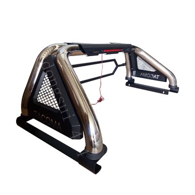 304 Stainless Steel Ford Ranger Truck Roll Bar Dengan Lampu Rem