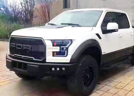 Multi Warna Pelindung Bumper Depan Fiber Glass Body Kit Untuk Ford F150 2015 - 2017