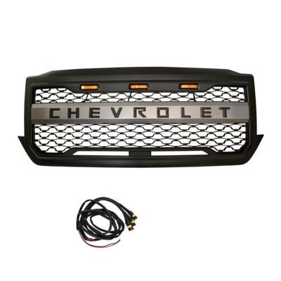 Chevrolet Silevrado Grill Kustom Untuk Truk, Grill Depan 4X4 Kelas Atas