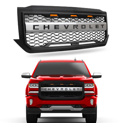 Chevrolet Silevrado Grill Kustom Untuk Truk, Grill Depan 4X4 Kelas Atas