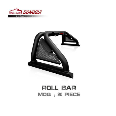 Produsen OME Grosir Roll Bar Truk Stainless Steel Hitam Untuk Pickup Ford Ranger